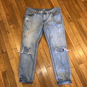 Women’s BDG Slim Boyfriend Distressed Jeans